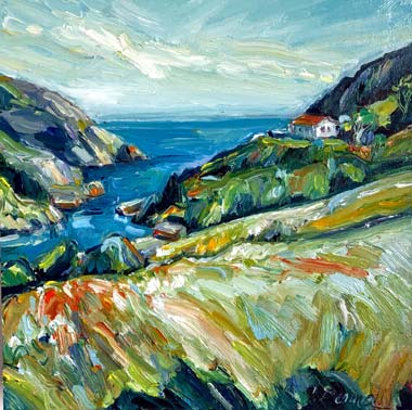 Irene Duma - oi painting, That Quidi Vidi View