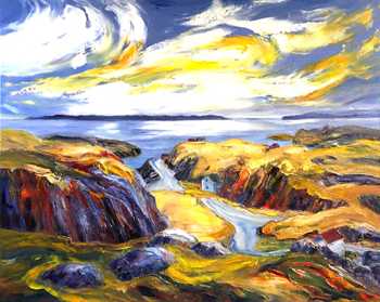 Change Islands, original oil painting by Brenda McClellan 