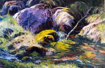 Joy of Summer, original oil painting by Brenda McClellan