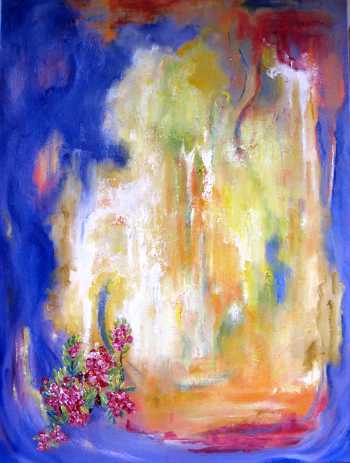 Sheep Laurel, original oil painting by Brenda McClellan 
