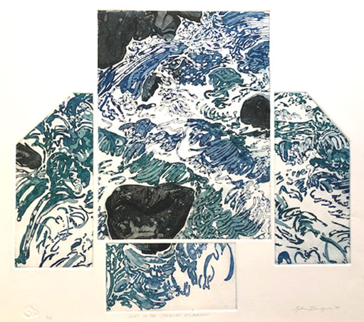 Original art by Sylvia Bendzsa - etching