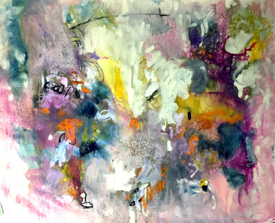 g gillingham original abstract oil painting