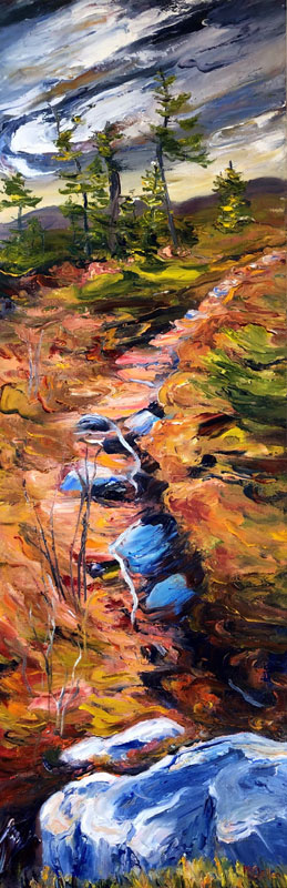 oil painting by Brenda McClellan