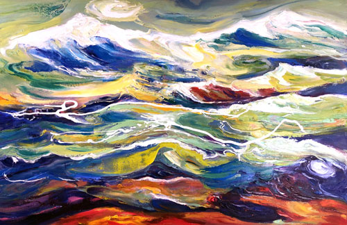 oil painting by Brenda McClellan