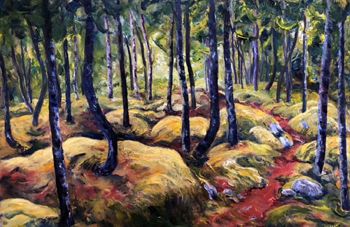 oil painting by Brenda McClellan