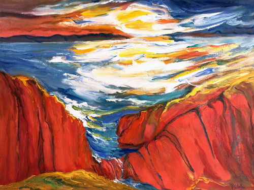 oil painting by Brenda McClellan