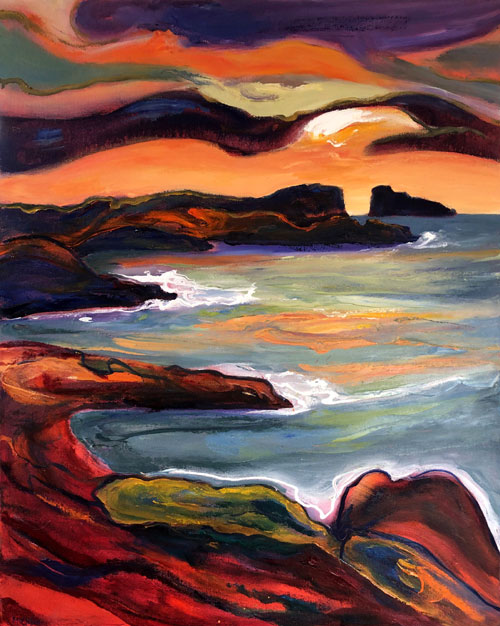 oil painting by Brenda McClellan