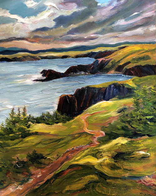 oil painting by Brenda McClellan