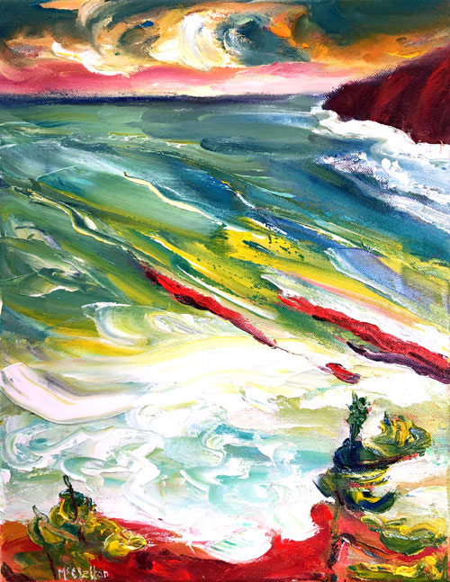oil painting by Brenda McClellan