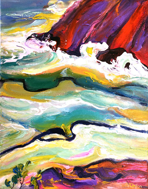 oil painting by Brenda McClellan